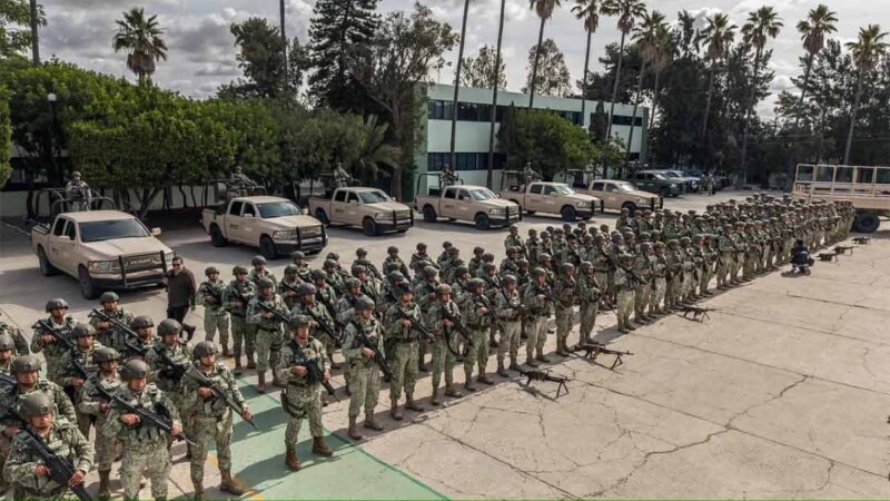 Refuerzan seguridad en Tijuana con 200 soldados en zonas de riesgo