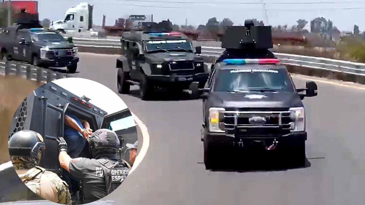 Bajo fuerte operativo trasladan al líder huachicolero “El Bukanas” a penal de Puebla