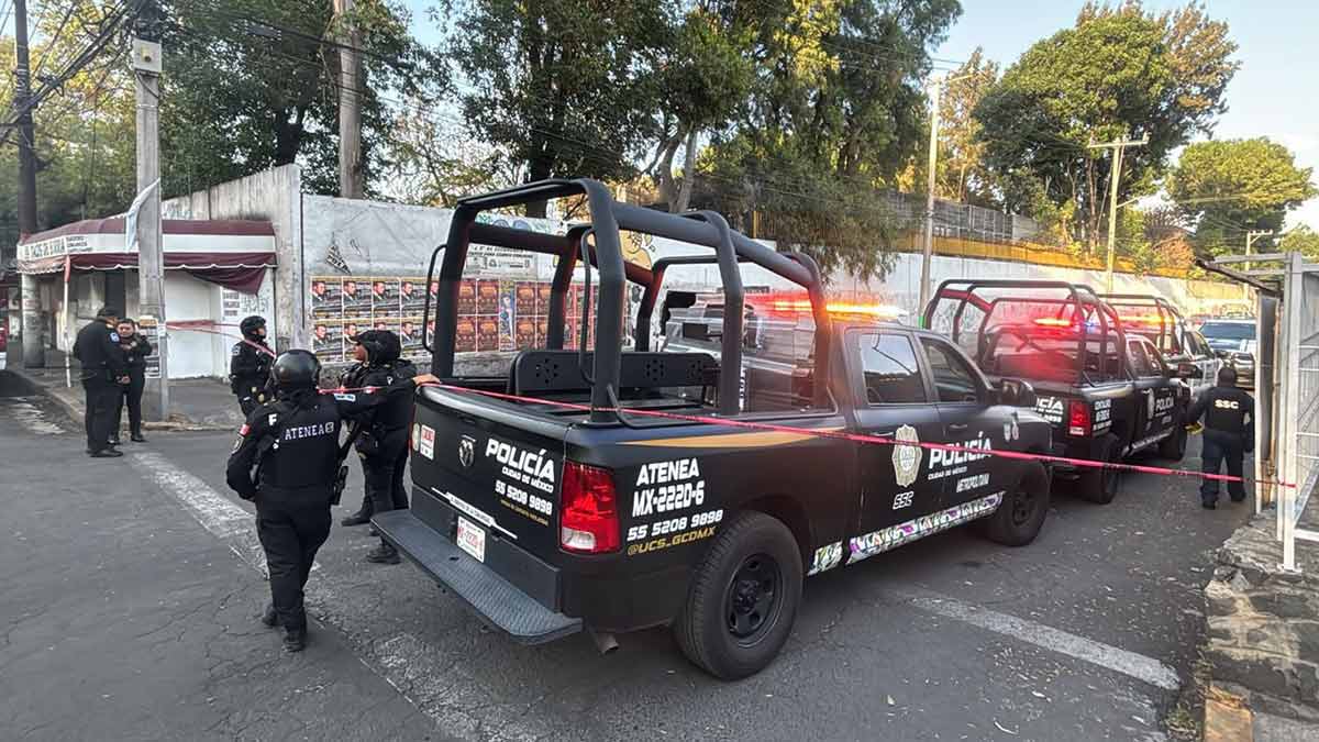 Ataque armado en la CDMX termina en triple homicidio