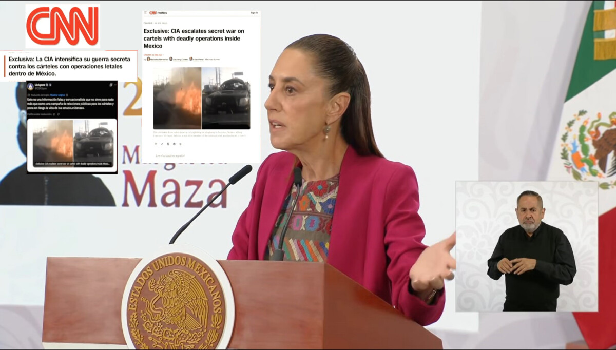 Nota “sensacionalista” de CNN para dañar relación con EU: CSP