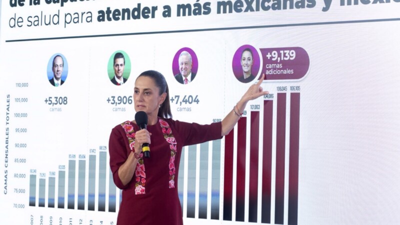 Sumará sexenio de Sheinbaum 50 nuevos hospitales en México