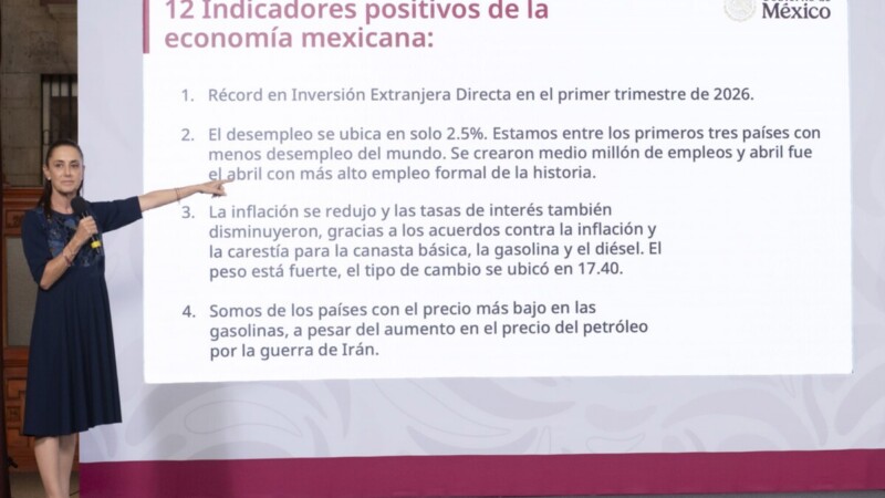 Presenta CSP 12 indicadores positivos de la economía