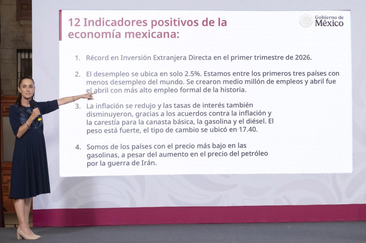Presenta CSP 12 indicadores positivos de la economía