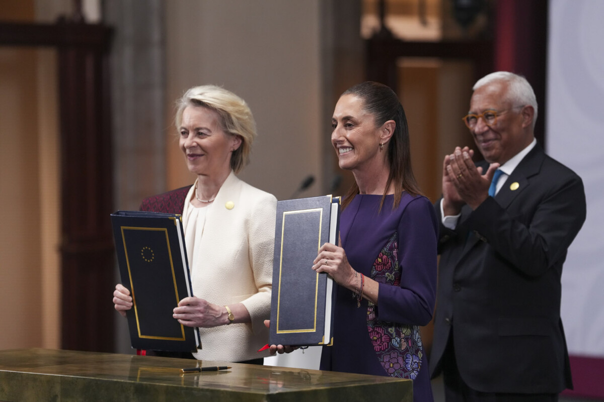 México y UE firman Acuerdo Global Modernizado