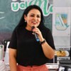 Celebra Blanca Merari al magisterio de Puerto Morelos por el día del maestro