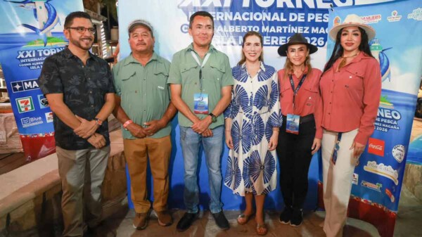 Con Cena de Capitanes, dan la bienvenida a participantes del XXI Torneo Internacional de Pesca “Cosme Alberto Martínez Magaña”