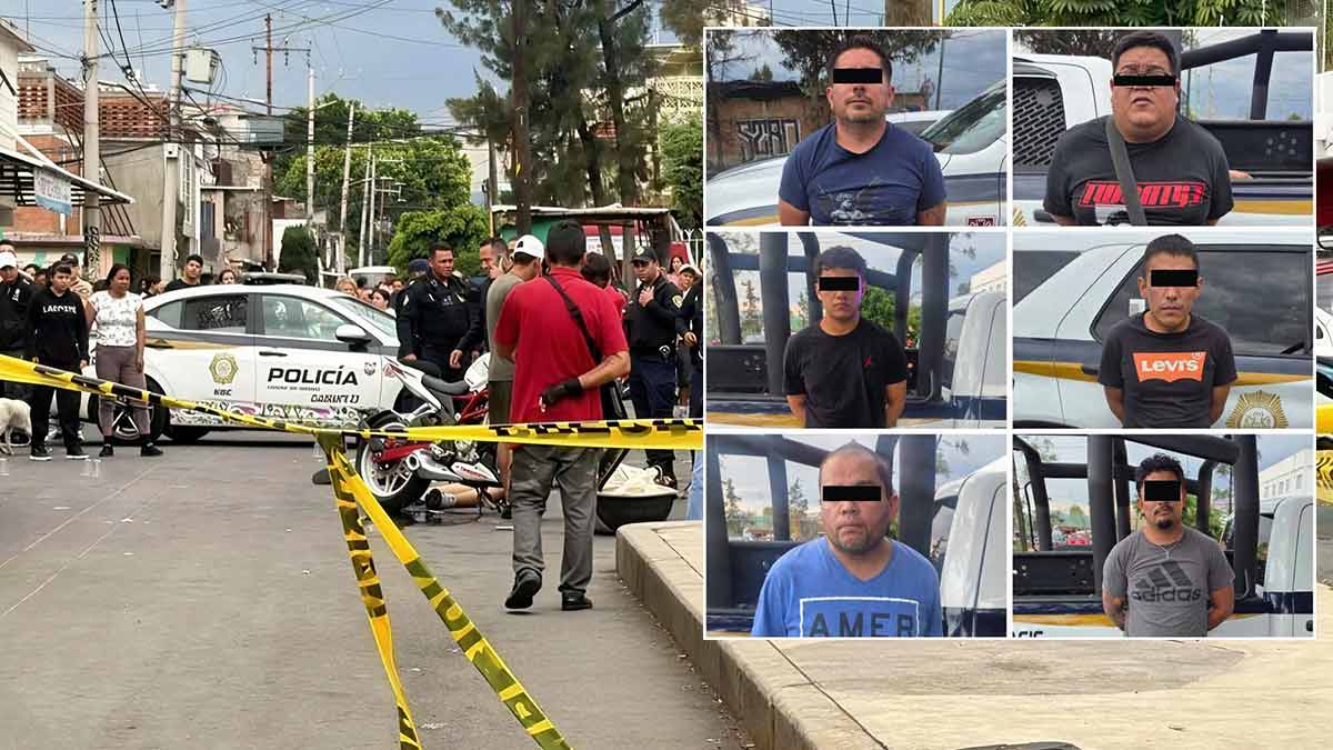 Capturan a seis hombres por doble homicidio de adolescentes en la CDMX