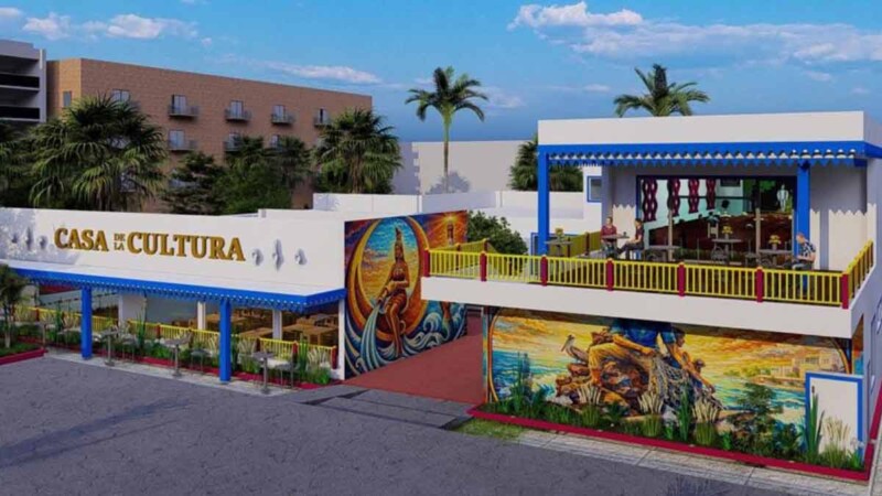 Atenea anuncia construcción de la Casa de la Cultura en Isla Mujeres
