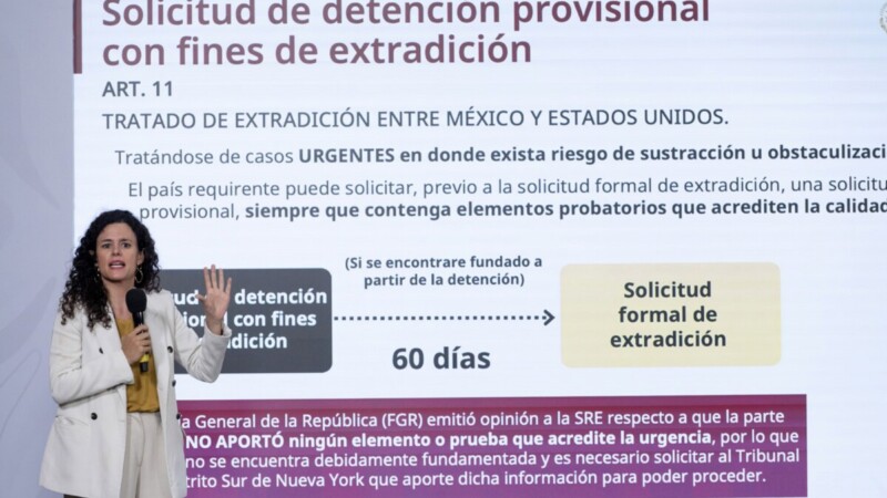 Solicitud de extradición de EU para Rocha carece de fundamentos