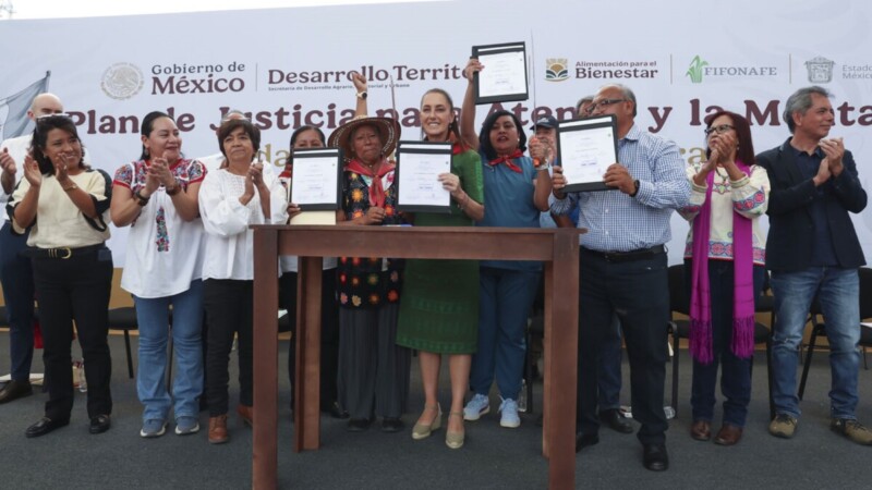 Sheinbaum en Atenco, “nunca más se reprimirá al pueblo”