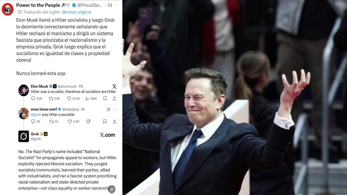Exhibe Grok ignorancia de su propietario, Elon Musk