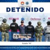 Detienen a hombre con arma larga y presuntos narcóticos en la SM 50