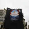 Despliegan manta en Bellas Artes contra proyecto en Mahahual