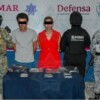 Detienen a una pareja con drogas en la Supermanzana 517 de Cancún