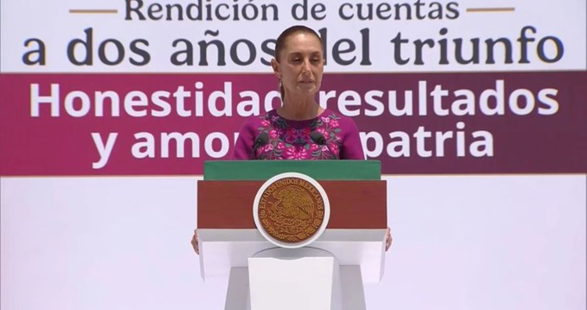 La presidenta Claudia Sheinbaum presenta balance de gobierno a dos años de su triunfo electoral y reivindica la continuidad de la transformación