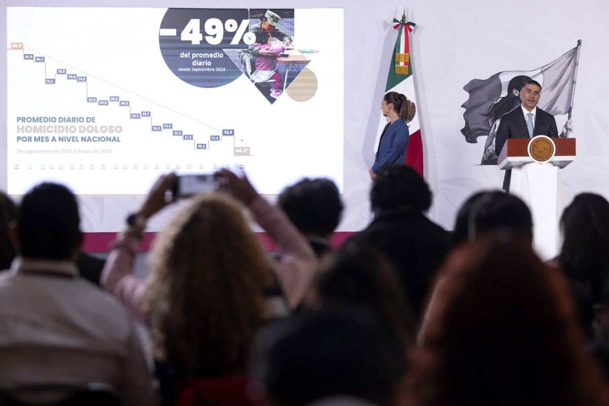 “Cero impunidad y atender las causas reducen 49% homicidios”