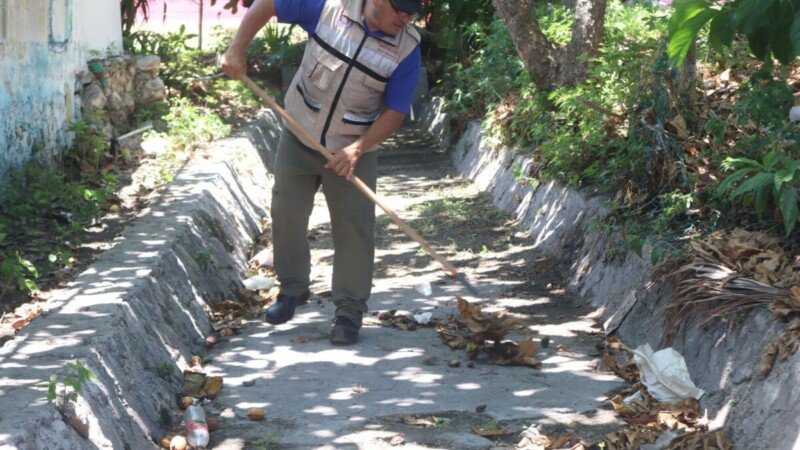 Gobierno de Isla Mujeres refuerza trabajos preventivos ante temporada de lluvias
