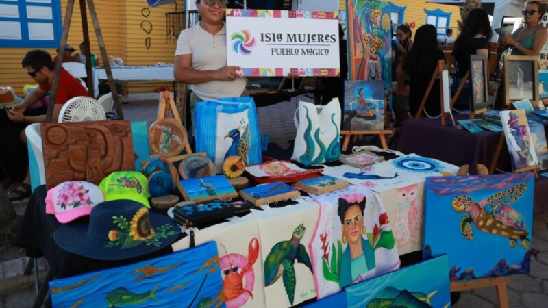 Gobierno de Isla Mujeres impulsa el talento y la economía local con la Feria Artesanal
