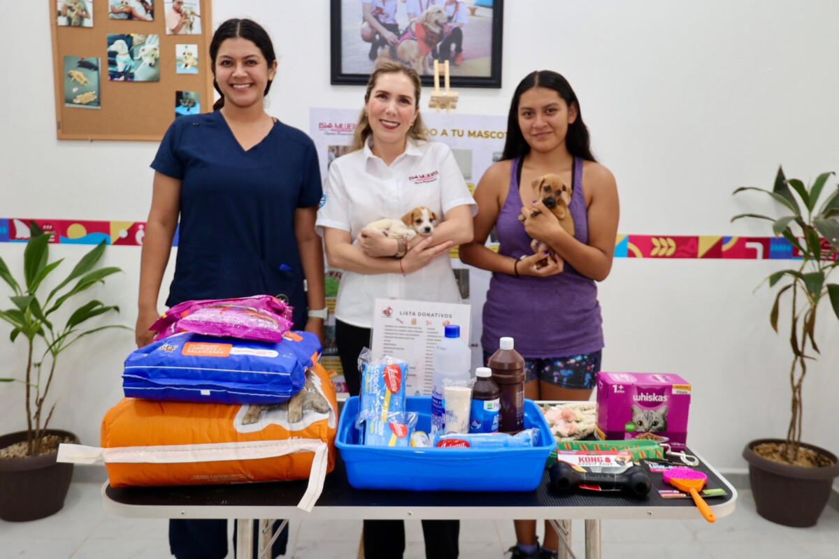 Atenea fortalece la atención digna para mascotas a través del Centro de Bienestar Animal de Isla Mujeres