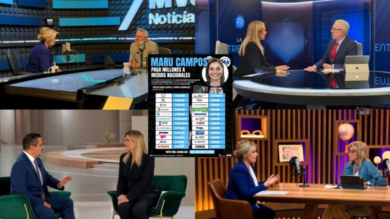 Maru Campos de gira se tropieza; lengua y cerebro no conectan