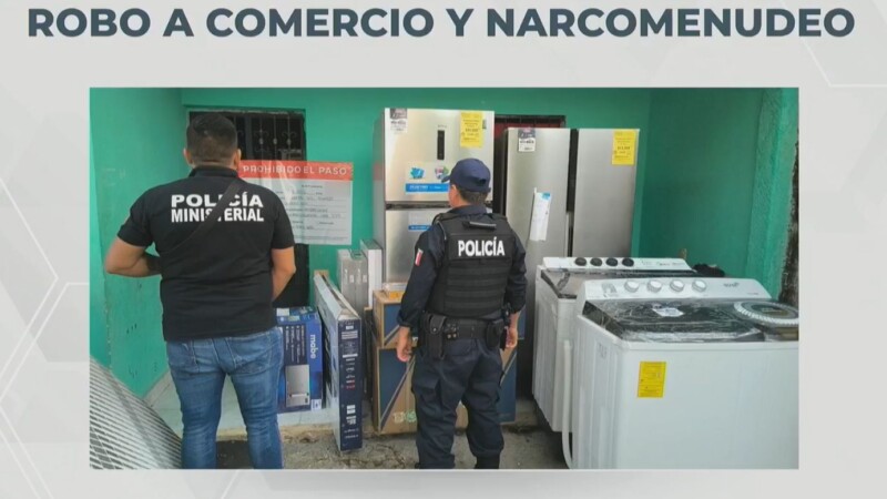 Cateo en la SM 230 destapa red de robo en mueblería en Cancún