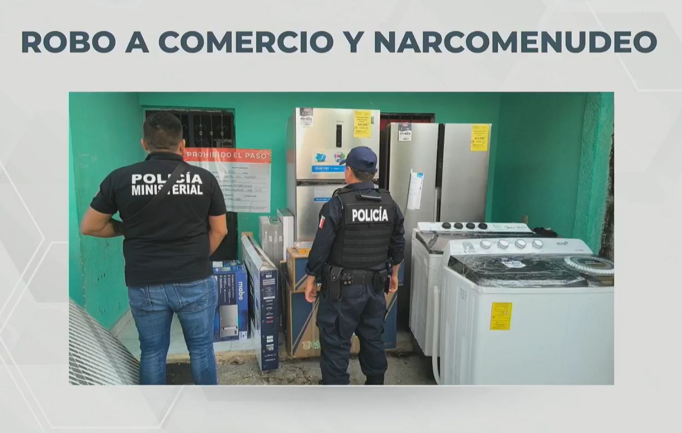 Cateo en la SM 230 destapa red de robo en mueblería en Cancún