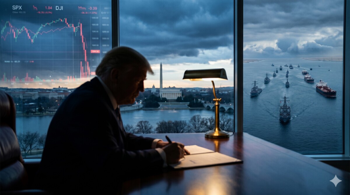 Manipula Trump a Wall Street con falsa promesa de paz en Irán
