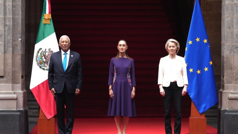 México y UE, cumbre de importancia histórica: Von der Leyen