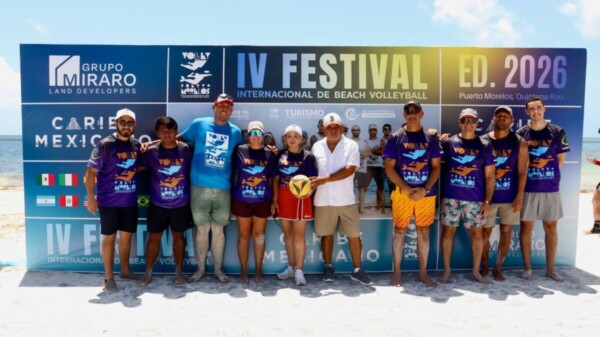 Arranca la cuarta edición del festival internacional de Beach Volleyball en Puerto Morelos
