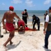 Puerto Morelos participa en el Primer Simulacro Nacional con rescate acuático en Playa Sol