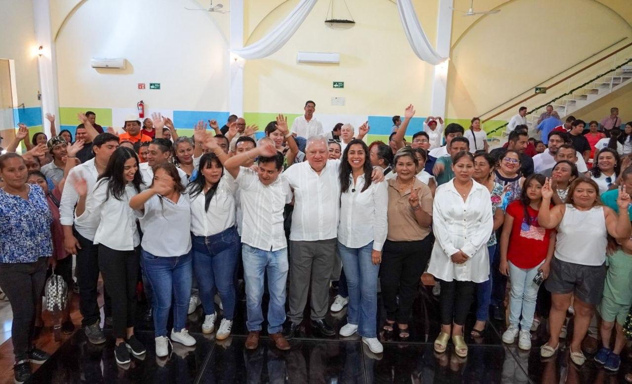 La diputada federal y el fundador del movimiento en el estado refrendan su compromiso con la Cuarta Transformación, destacan el trabajo territorial en los municipios y respaldan el liderazgo de la presidenta Claudia Sheinbaum.