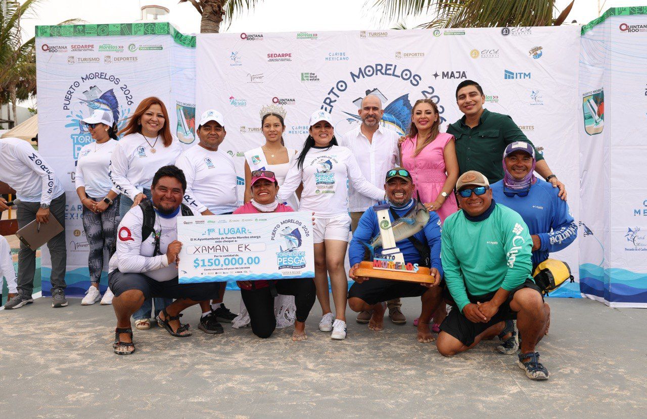 Gran éxito nuestro torneo de pesca por el Día de la Marina 2026: Blanca Merari