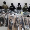 Autoridades aseguran arsenal y drogas durante cateo en Felipe Carrillo Puerto