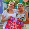 Atenea recorre colonias de Isla Mujeres para celebrar a las mamás con cercanía y trabajo en territorio