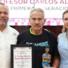 Gobierno de Isla Mujeres rinde homenaje al primer entrenador de los Caguameros