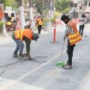 Avanzan trabajos de rehabilitación integral en la avenida Rueda Medina para fortalecer la movilidad y la imagen urbana de Isla Mujeres