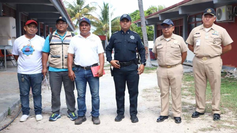 Inicia Protección Civil verificación de refugios anticiclónicos en Isla Mujeres previo a la Temporada de Lluvias y Ciclones Tropicales