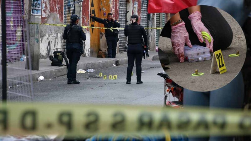 Balacera en el Barrio de Tepito deja dos muertos este sábado