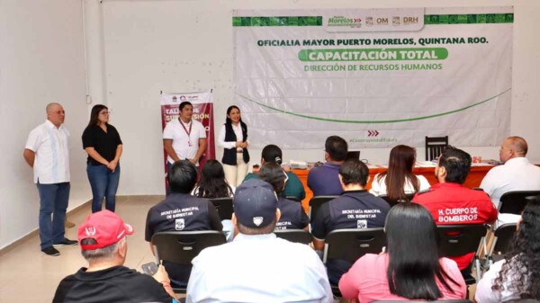 Imparten taller de "Supervisión Efectiva y Liderazgo" a servidores públicos de Puerto Morelos