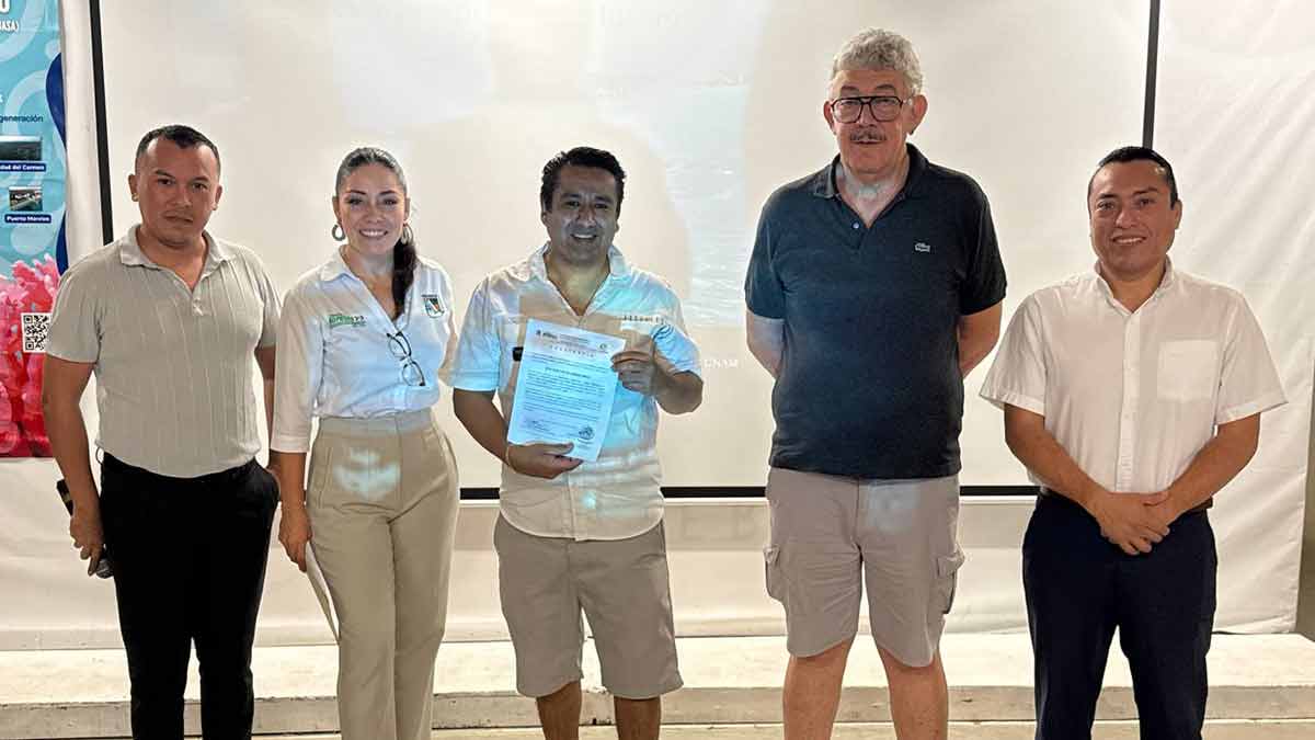 Cierra con éxito ciclo de conferencias sobre el sistema arrecifal en Puerto Morelos