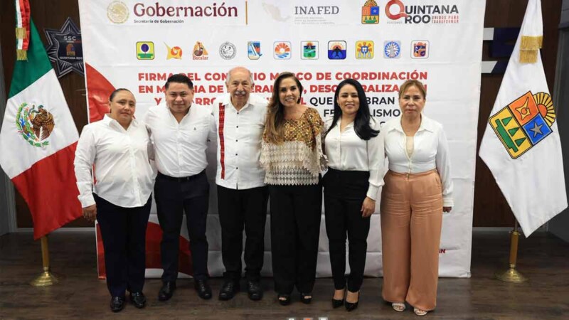 Presente Blanca Merari en la firma de convenio para fortalecer el desarrollo municipal y la profesionalización de servidores públicos