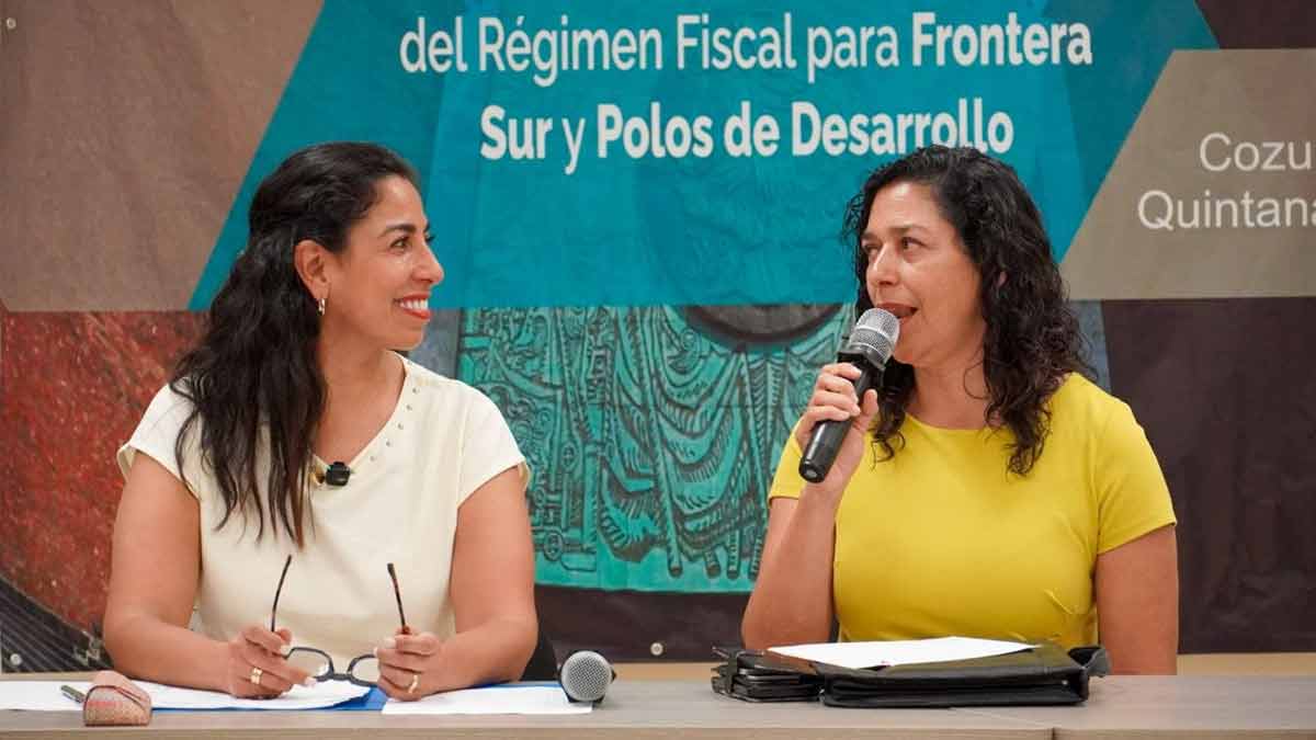 Marybel Villegas impulsa justicia fiscal para las islas de Quintana Roo y avanza propuesta para reducir iva e ISR