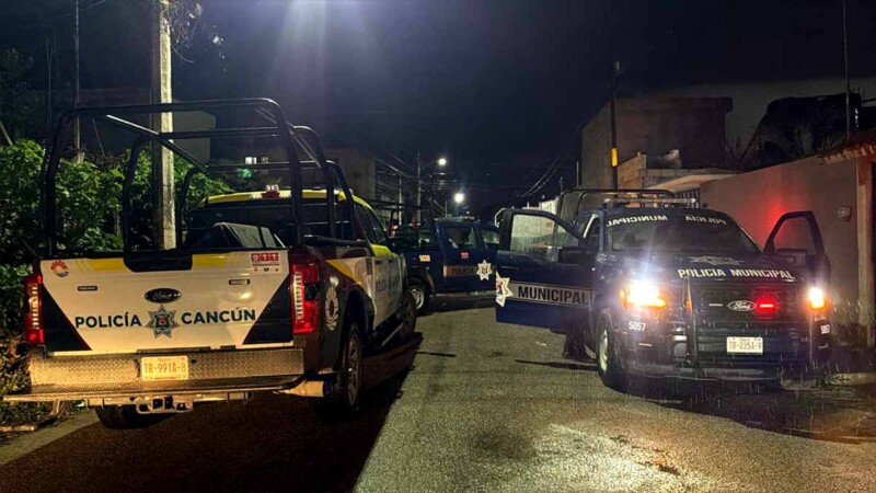 Desconocidos balean domicilio en la Supermanzana 75 de Cancún