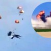 Choque de aviones militares en pleno vuelo interrumpe show aéreo en EE.UU.