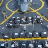 Operativos navales dejan aseguramiento de 63 bultos con aparente cocaína en México