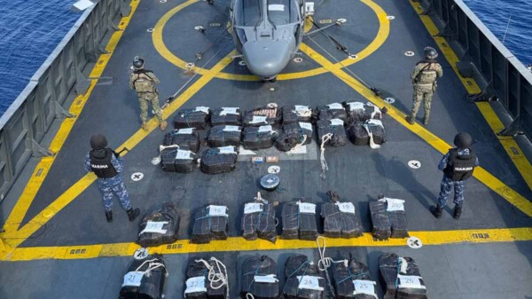 Operativos navales dejan aseguramiento de 63 bultos con aparente cocaína en México