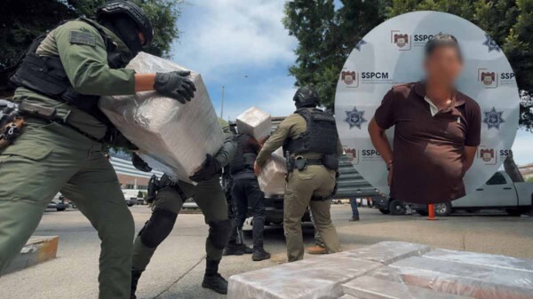 Aseguran casi media tonelada de “cristal” en operativo en Tijuana