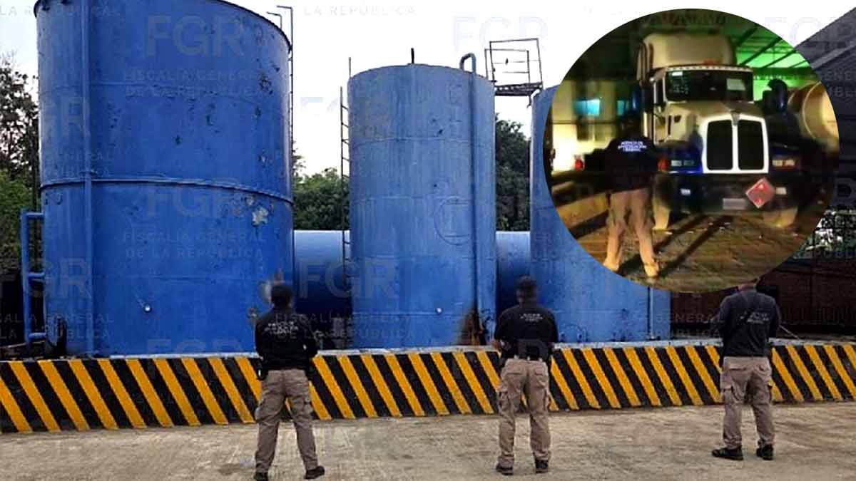 Incautan autoridades un cuarto de millón de litros de "huachicol" en Veracruz