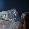 Descarrilamiento de locomotoras provoca cierre temporal de vía férrea en Veracruz