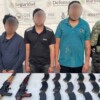 Detienen a tres sujetos fuertemente armados tras ataque a elementos de la GN en Sinaloa